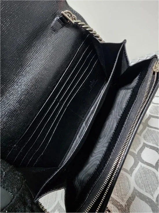 Authentic Gucci x George Kenneth Scott Dionysus Dionysus Wallet On Chain Multico - Picture 9 of 13